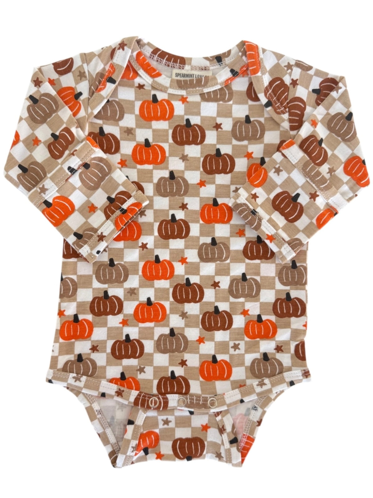 Pumpkin Long Sleeve Bodysuit