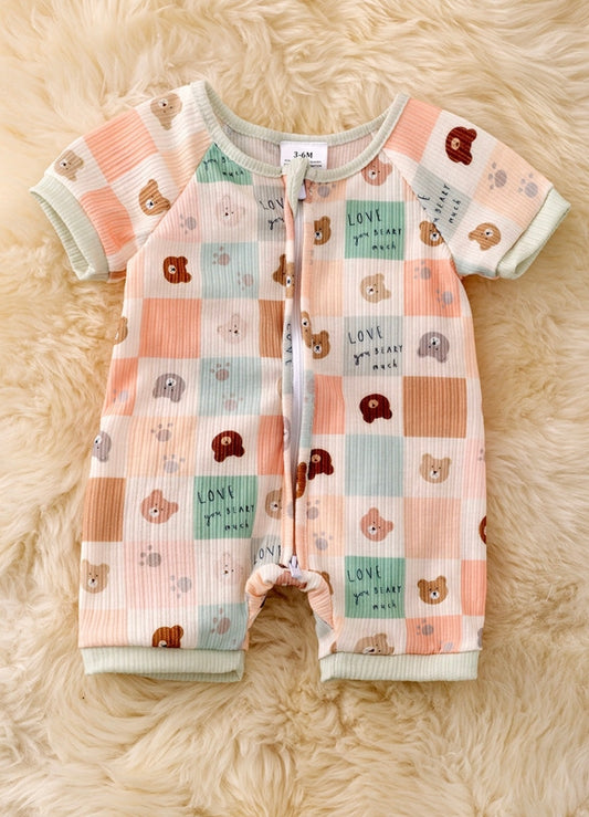 “Love you Bears Much” Baby Romper