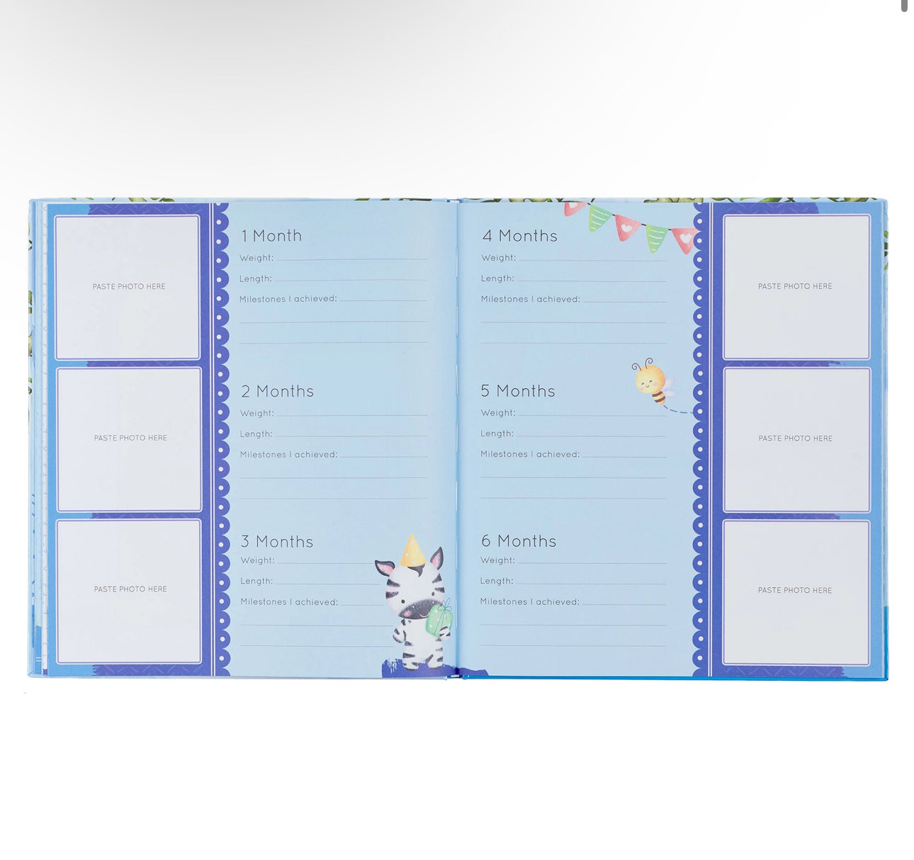 Baby Memory Book for Boys