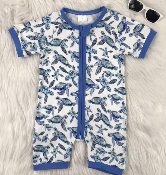 Sea Turtle Bamboo Shorty