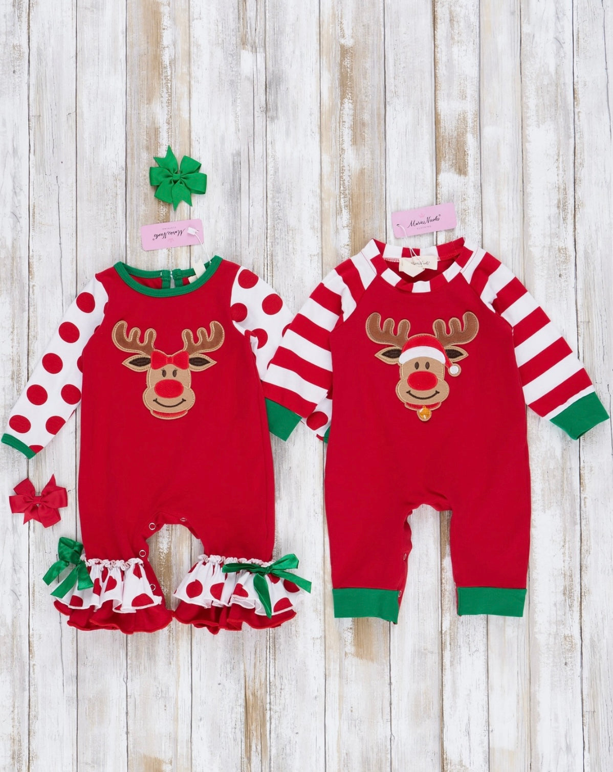 Christmas Reindeer Romper