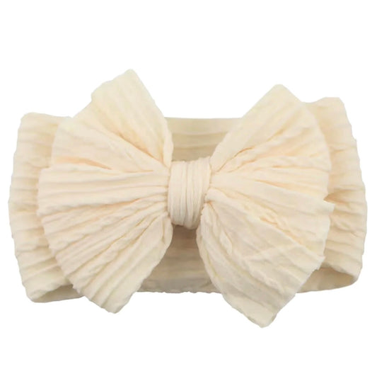 Cable Bow - Cream