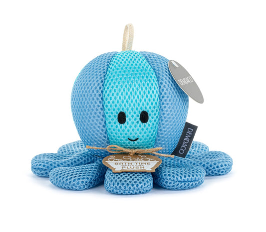 Blue Octopus Bath Time Plush
