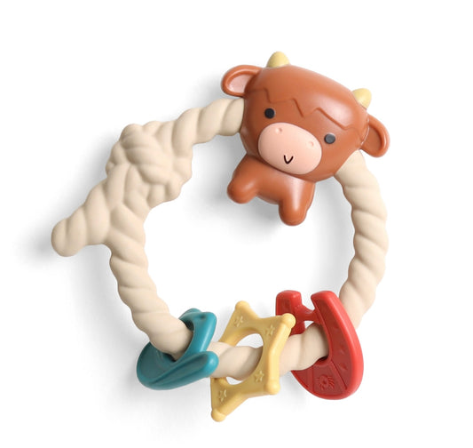 Ritzy Rattle Highland Cow