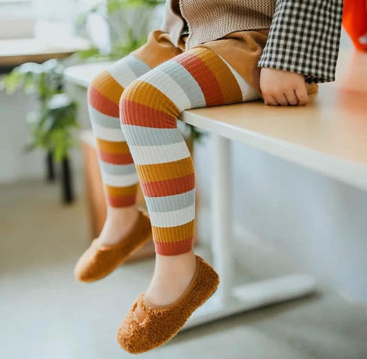 Fall Striped Leggings