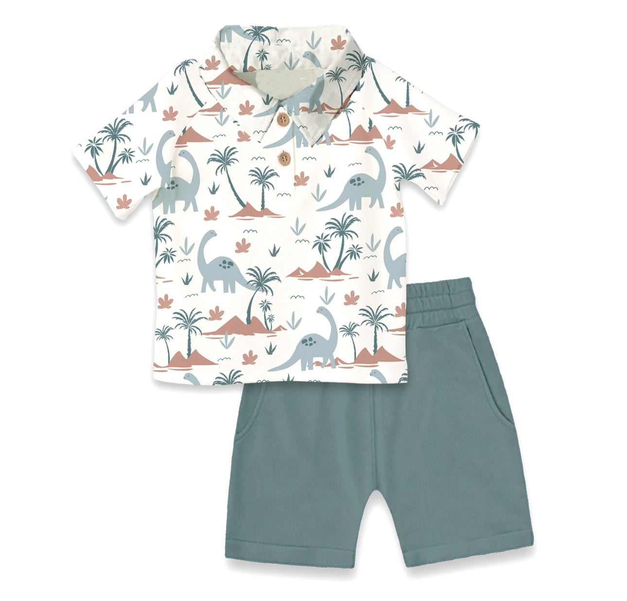 Dino Polo Bamboo Set