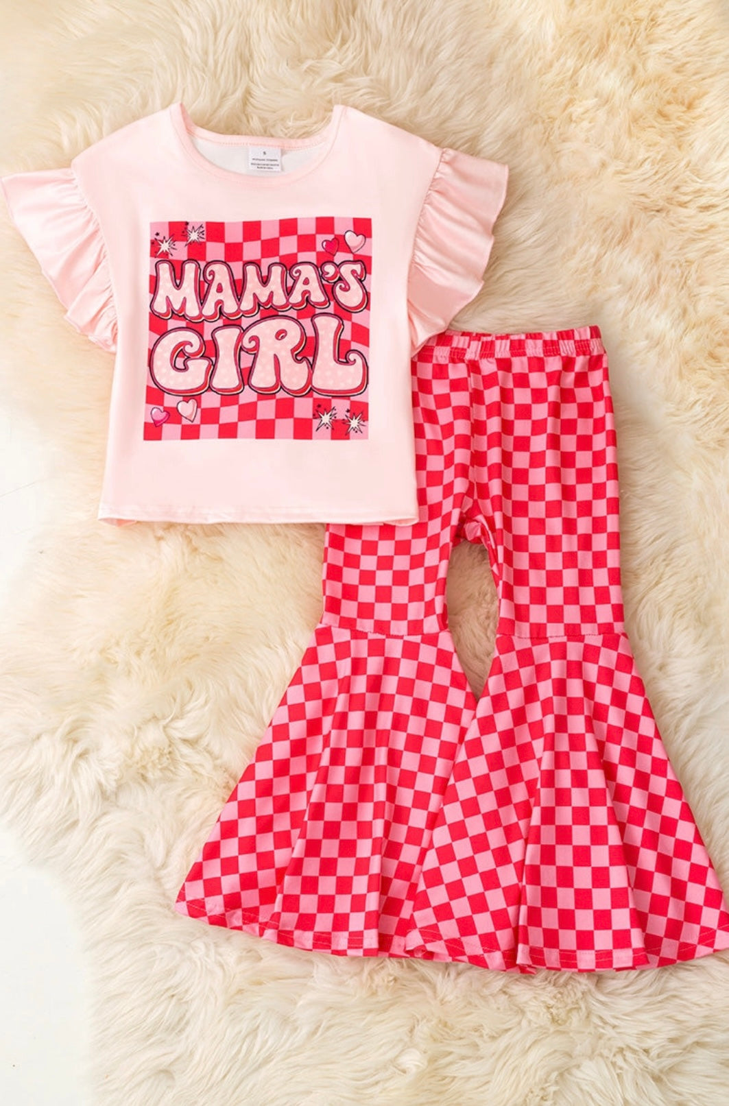 Mama’s Girl Angel Sleeve & Bell Bottoms