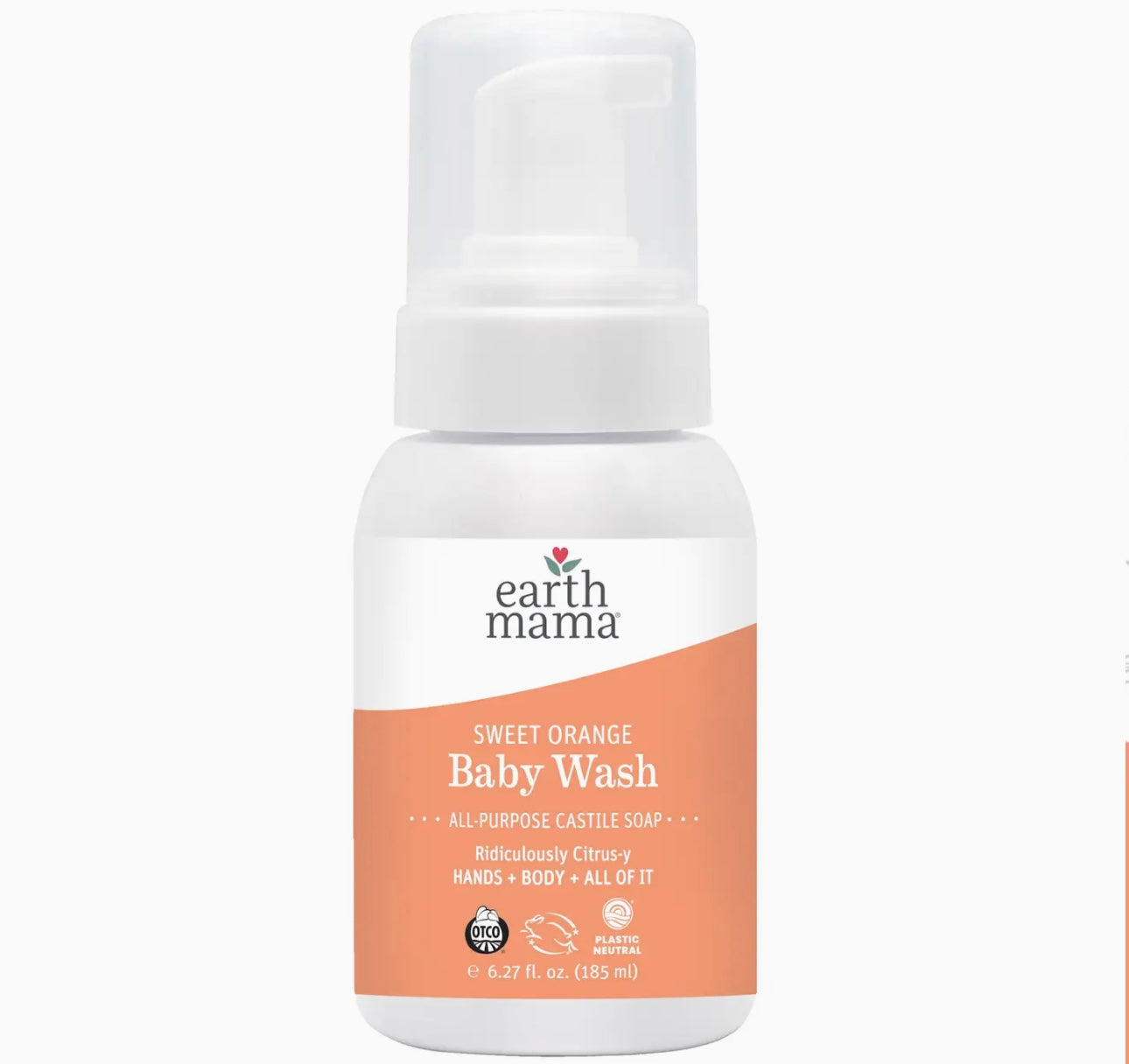 Earth Mama Organics | Sweet Orange Baby Wash