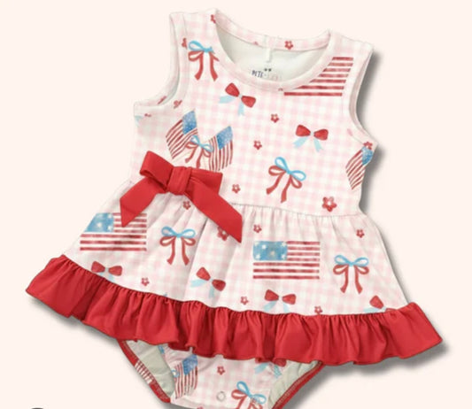 All American Darling Romper