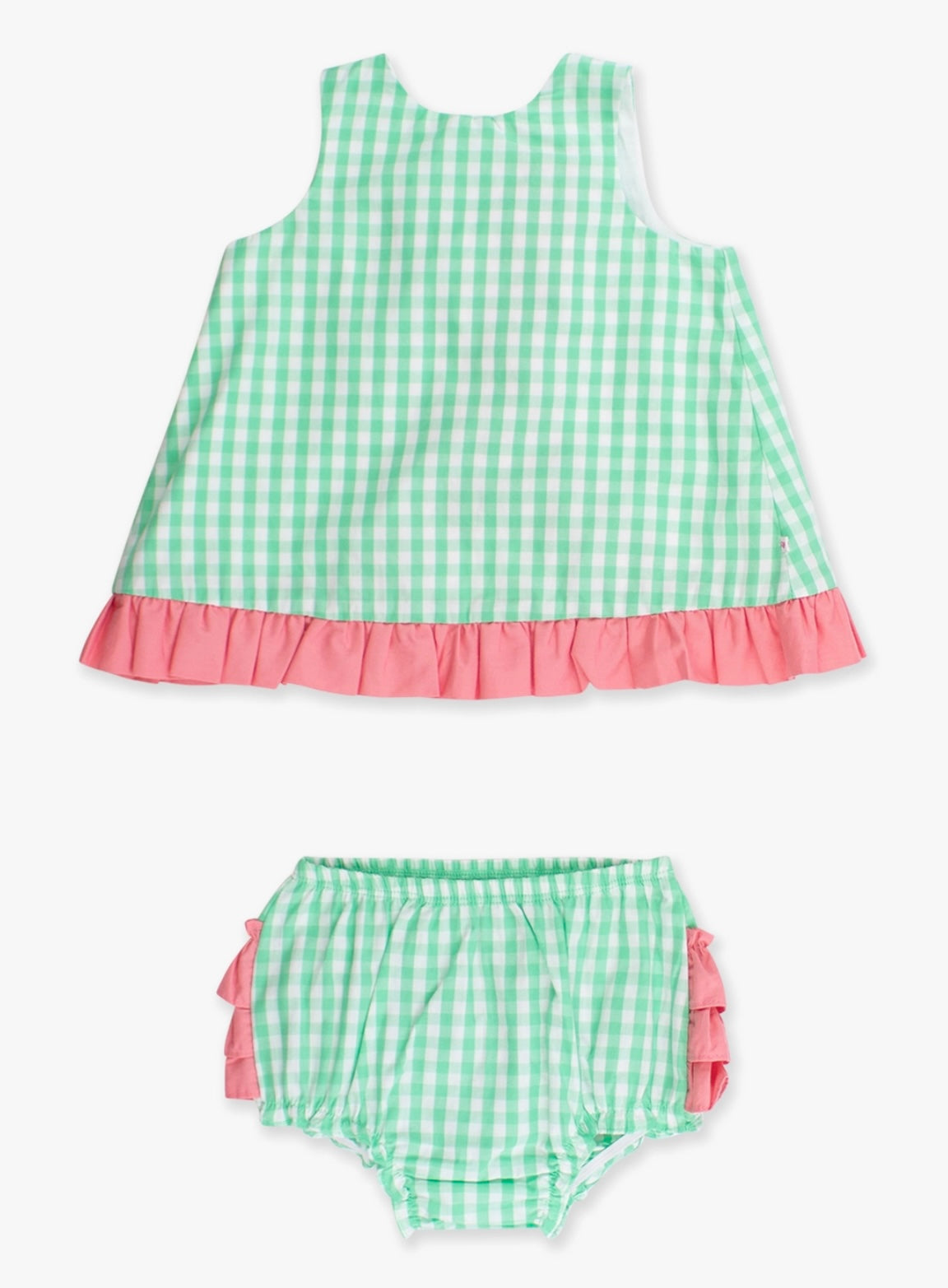 Spring Bud Ruffle Swing Top & Bloomer Set