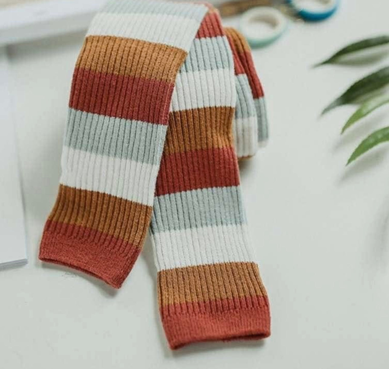 Fall Striped Leggings