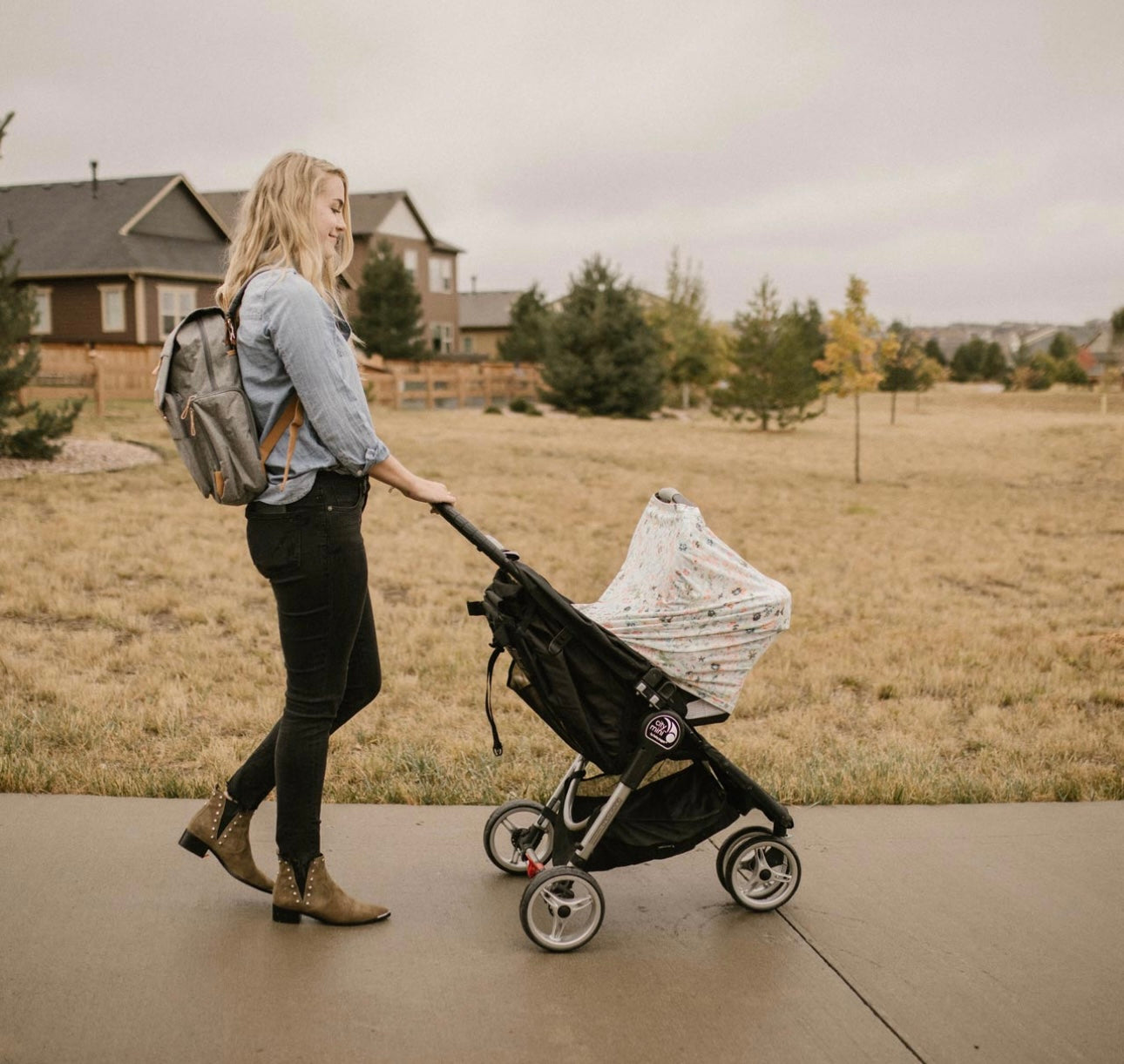 Multi-Use Cover, Bloom | Parker Baby Co.