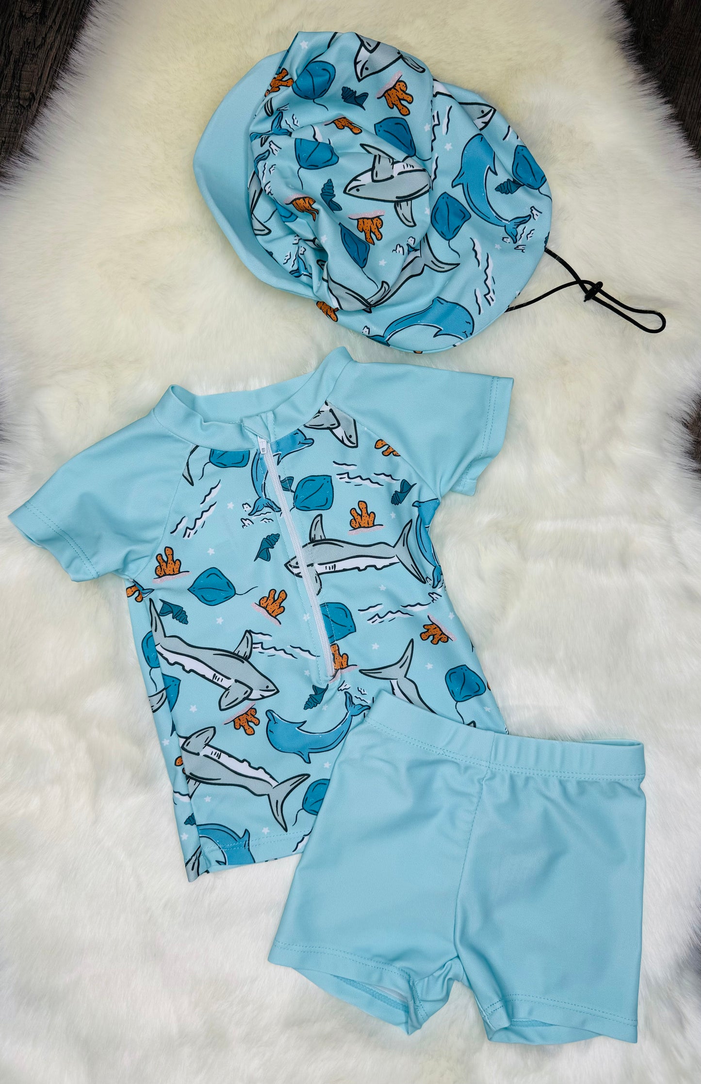 Boys Ocean 3 pc Swim Set