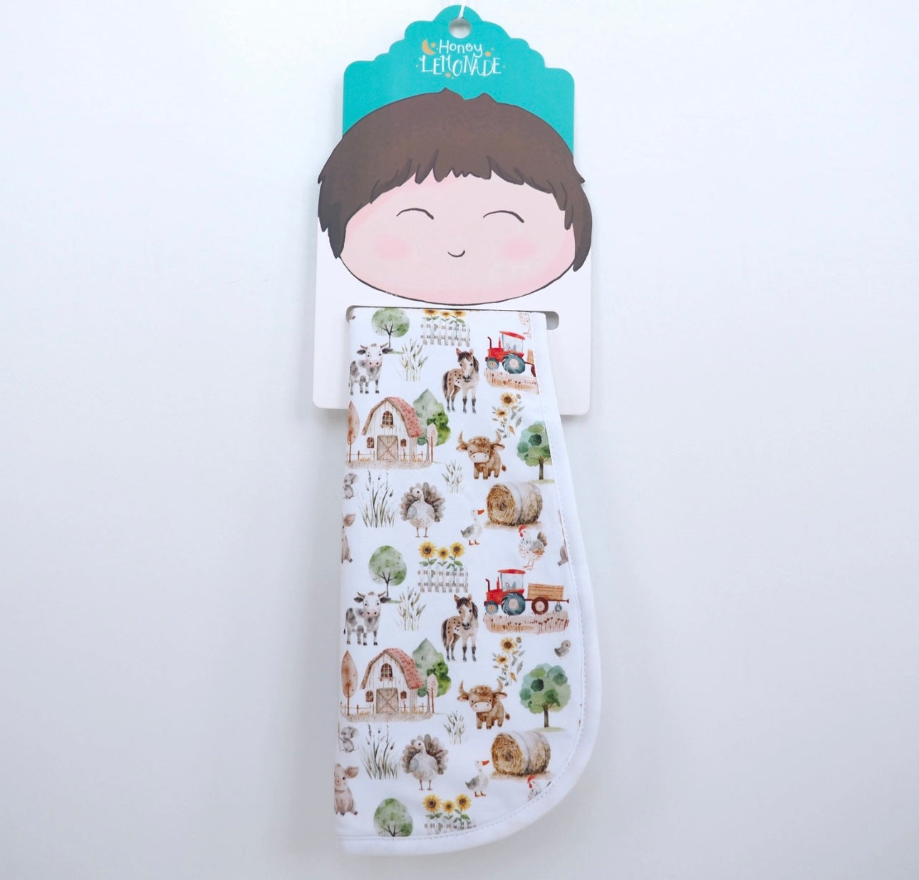 Farm Life Burp Cloth