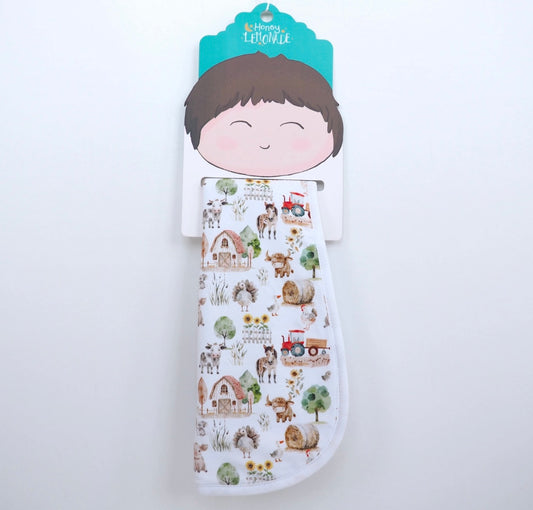 Farm Life Burp Cloth