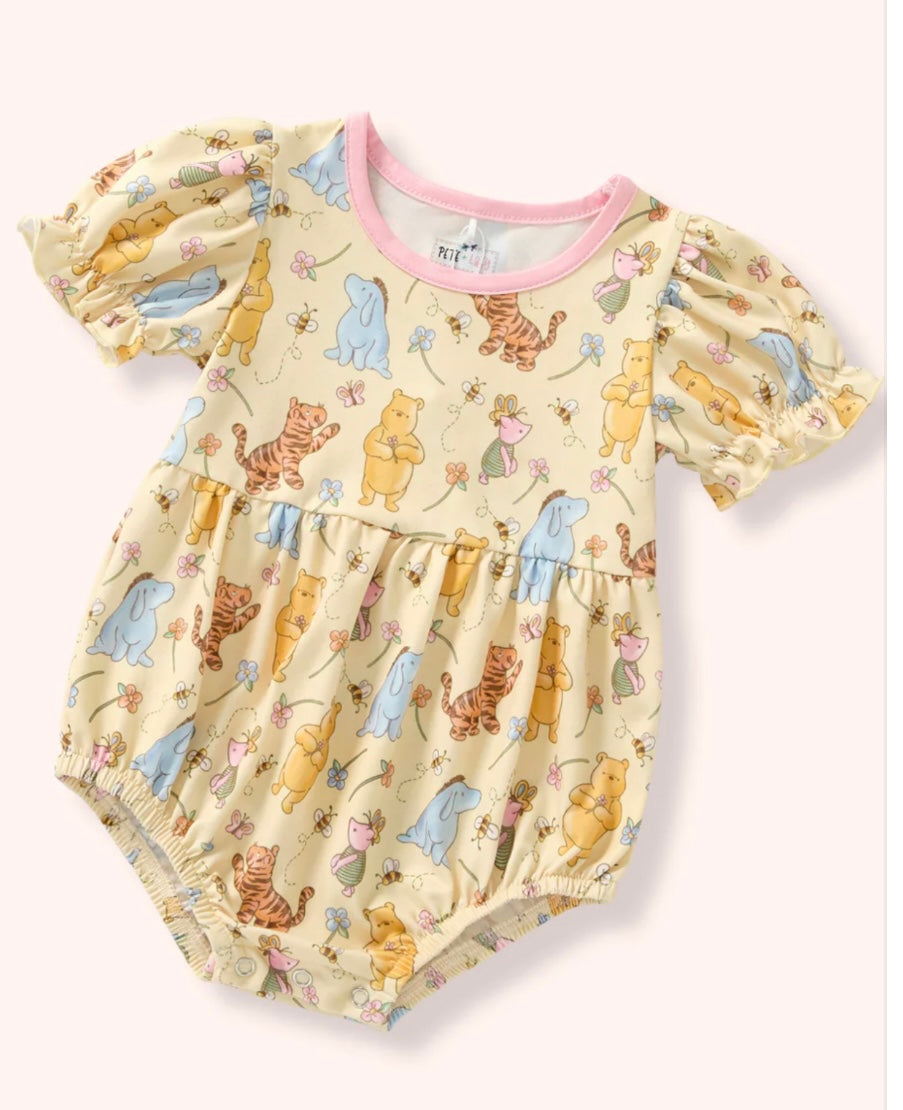 Hunny Bees Girl Romper