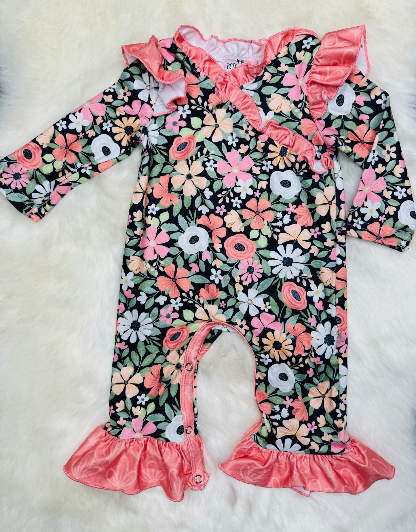 Autumn Garden - Girl Infant Romper