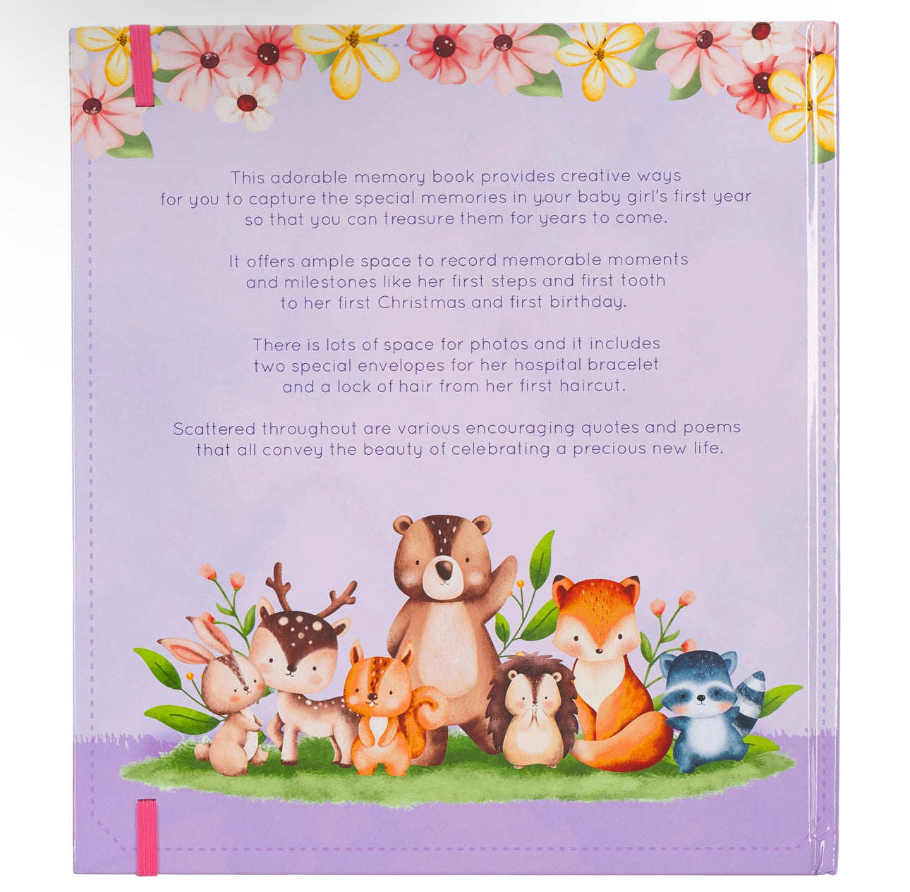 Baby Memory Book for Girls