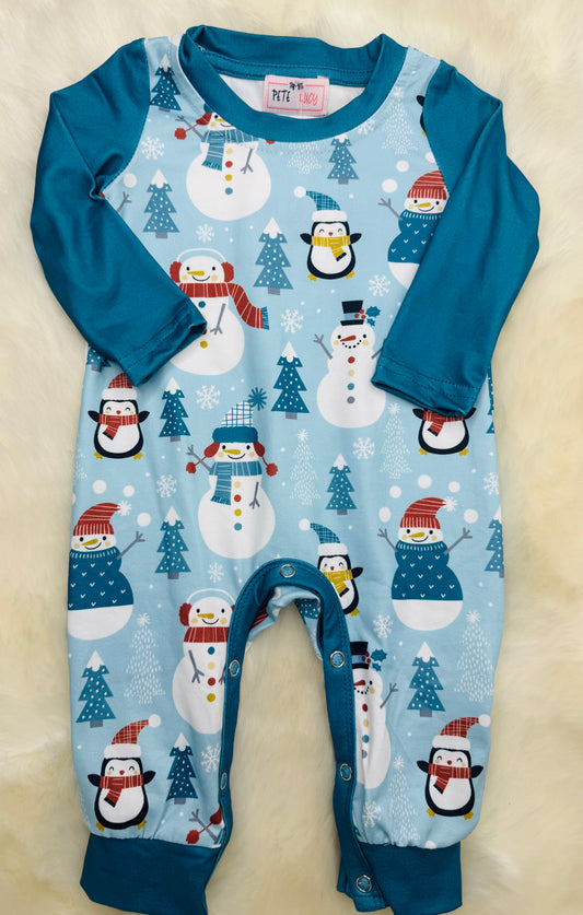 Frosty Family Romper