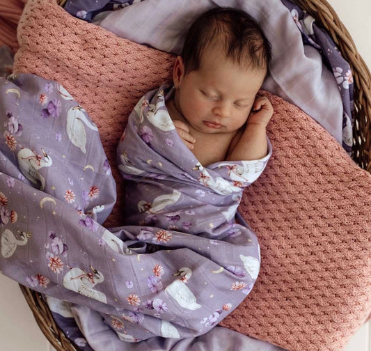 Swan Lake Organic Muslin Wrap