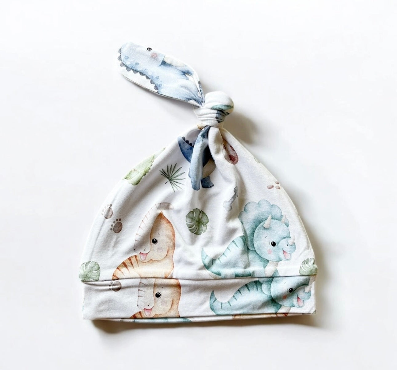 Dinosaur Bamboo Knotted Gown & Hat