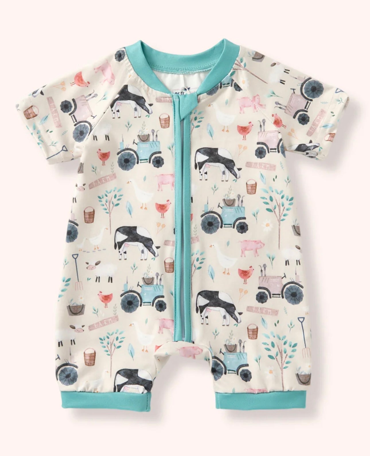 Friendly Farmyard - Boy Romper