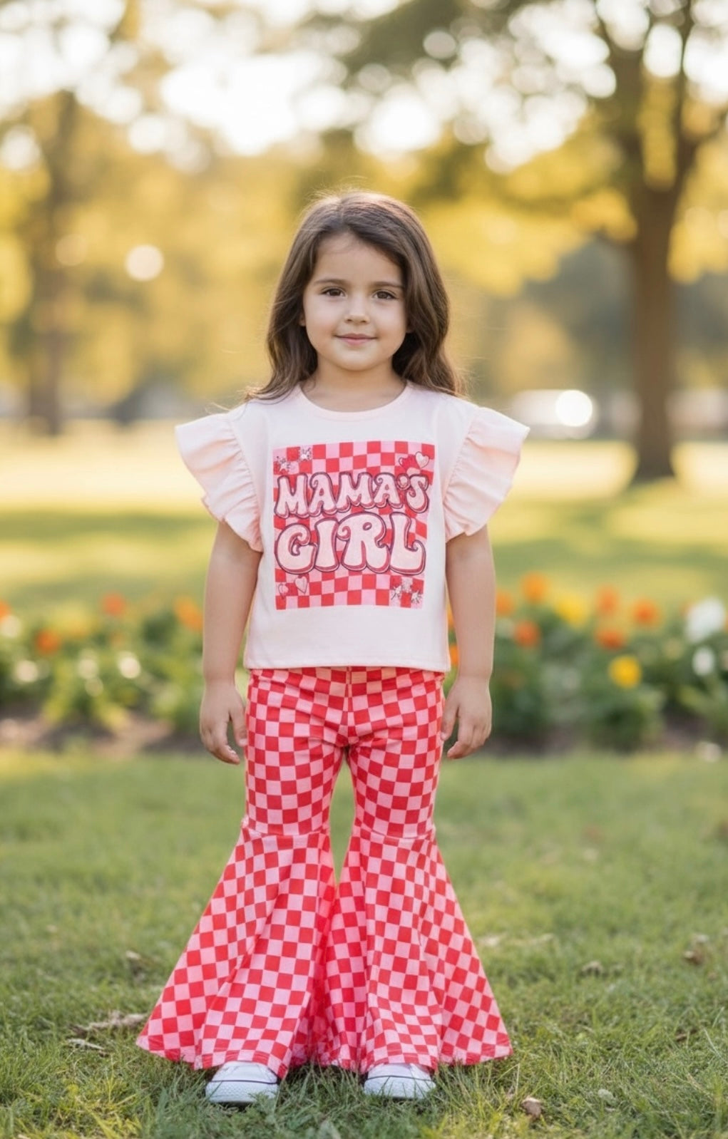 Mama’s Girl Angel Sleeve & Bell Bottoms