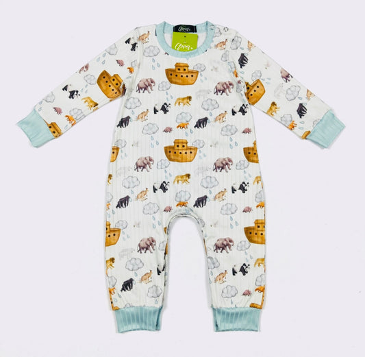 Noah’s Ark Boy Romper