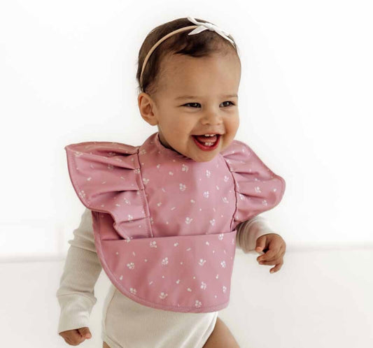 Primrose Frill Snuggle Bib