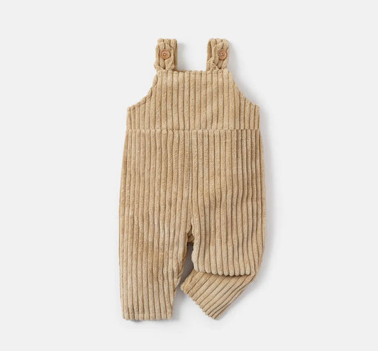Cream Overalls