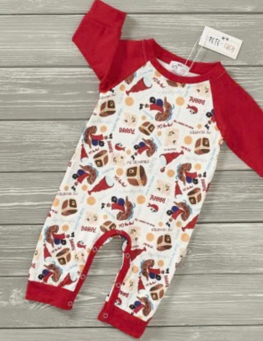 Buried Treasure Boys Romper