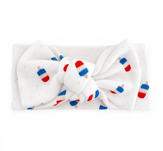 Popsicle / Organic Pointelle Bow