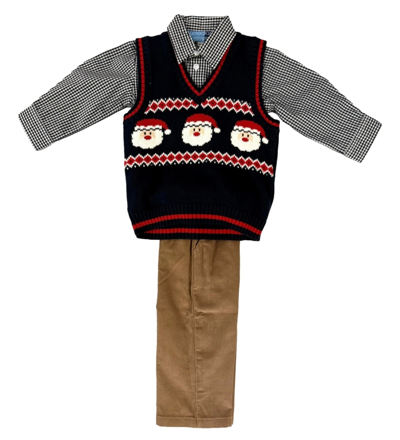 Holiday Sweater Vest Set