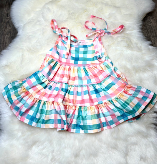 Summer Plaid Dress