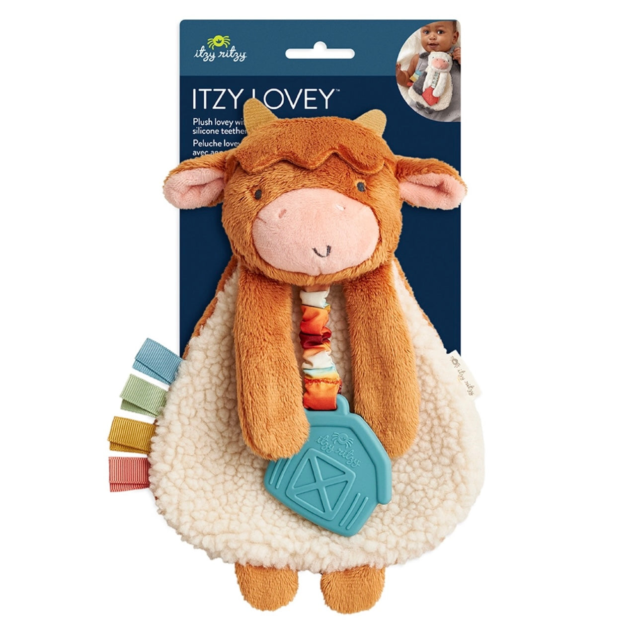 Highland Cow Itzy Friends Lovey
