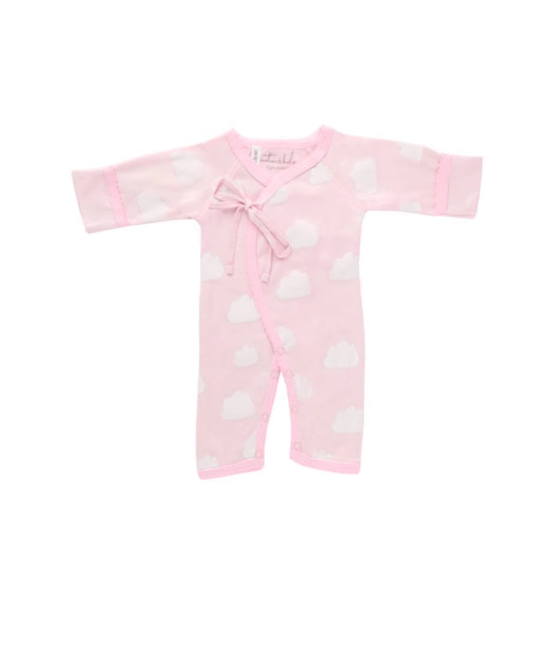 Candy Pink Clouds Crossover Preemie Outfit