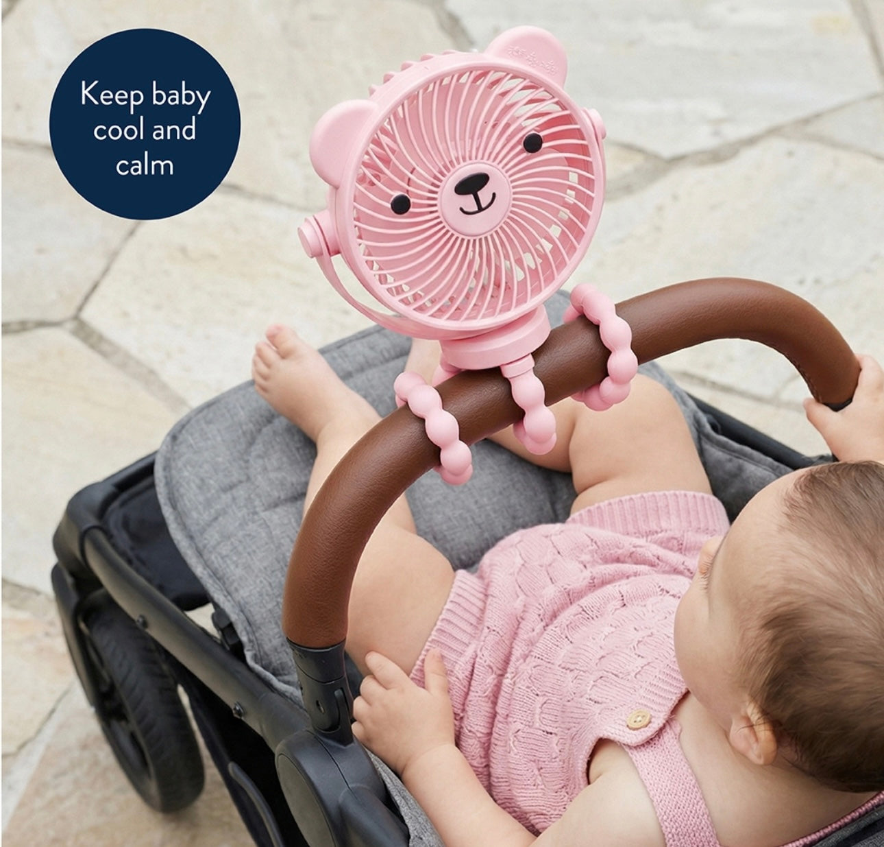 Itzy Breeze 3-Speed Stroller Fan