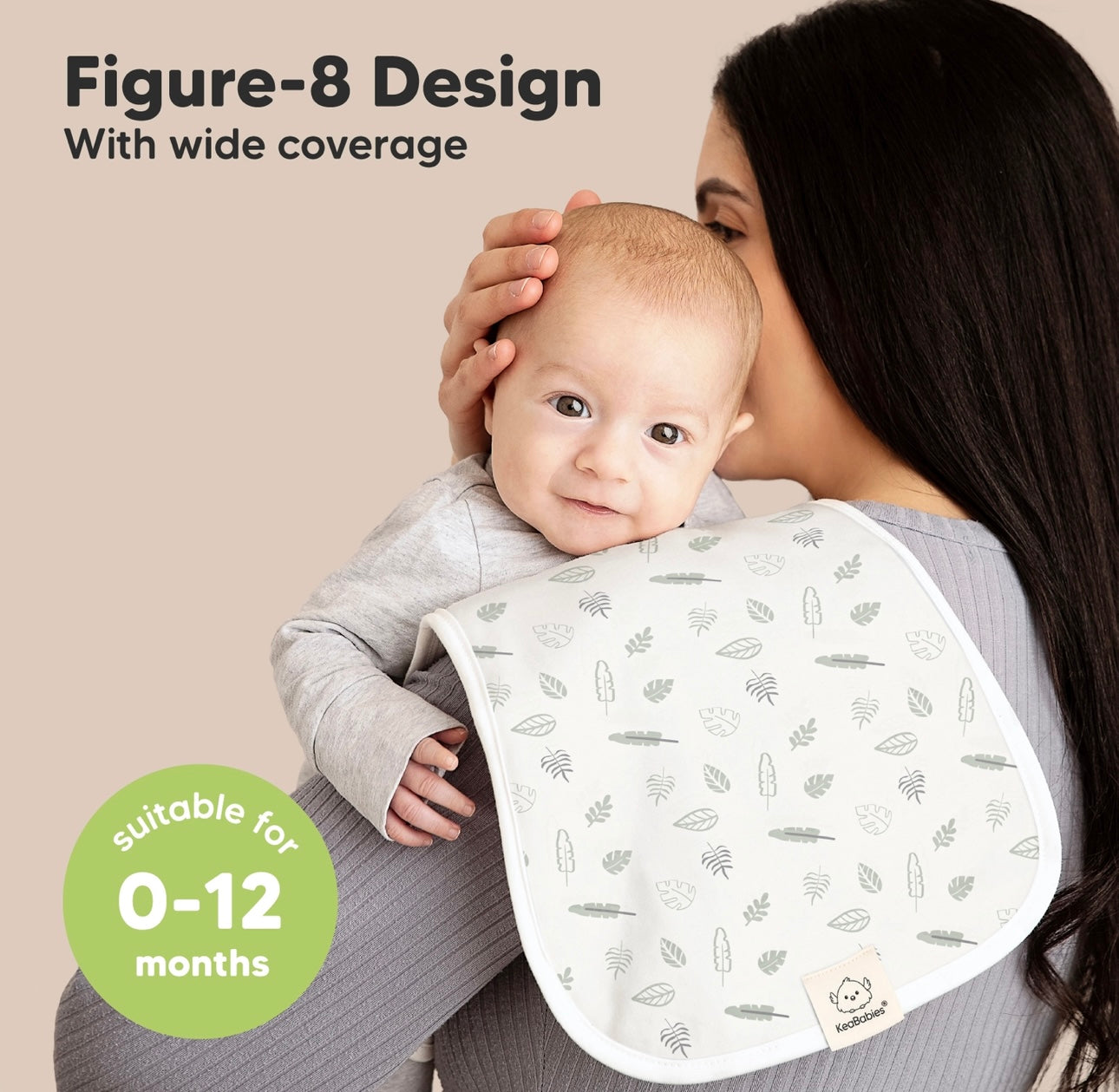 Wilderness Burp Clothes 5pk. | Keababies