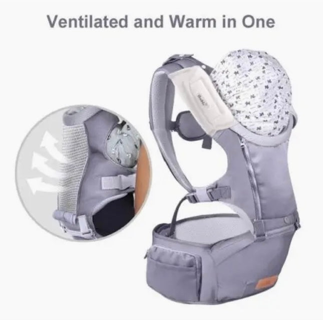 Baby Carrier w/ Hip Seat