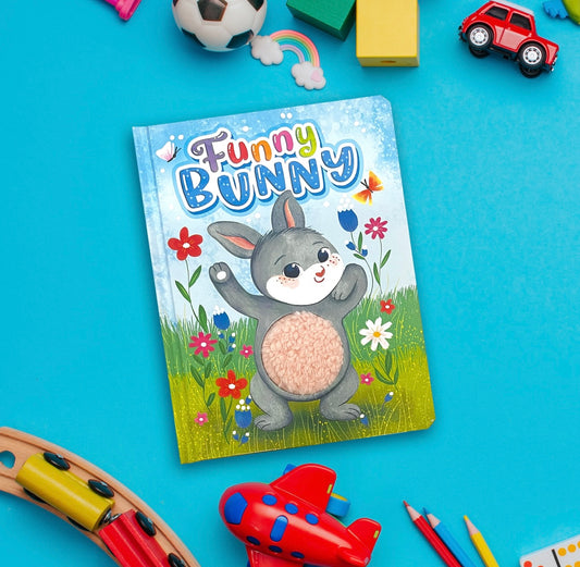 Funny Bunny Touch and Feel Sensory Board Book