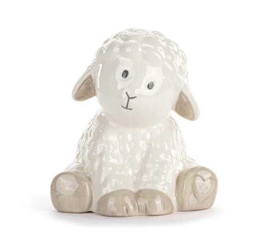 Ceramic Lamb Bank