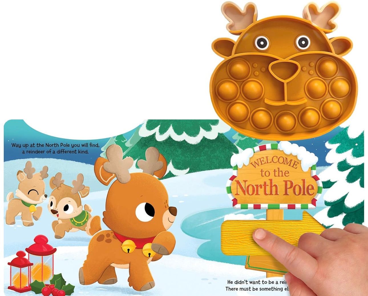 Little Reindeer Sensory Fidget Friend