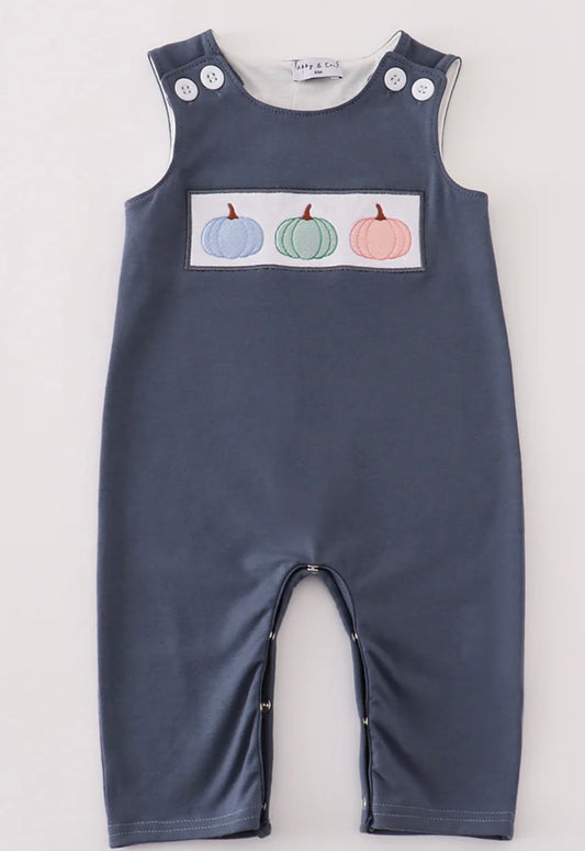 Blue Embroidered JonJon