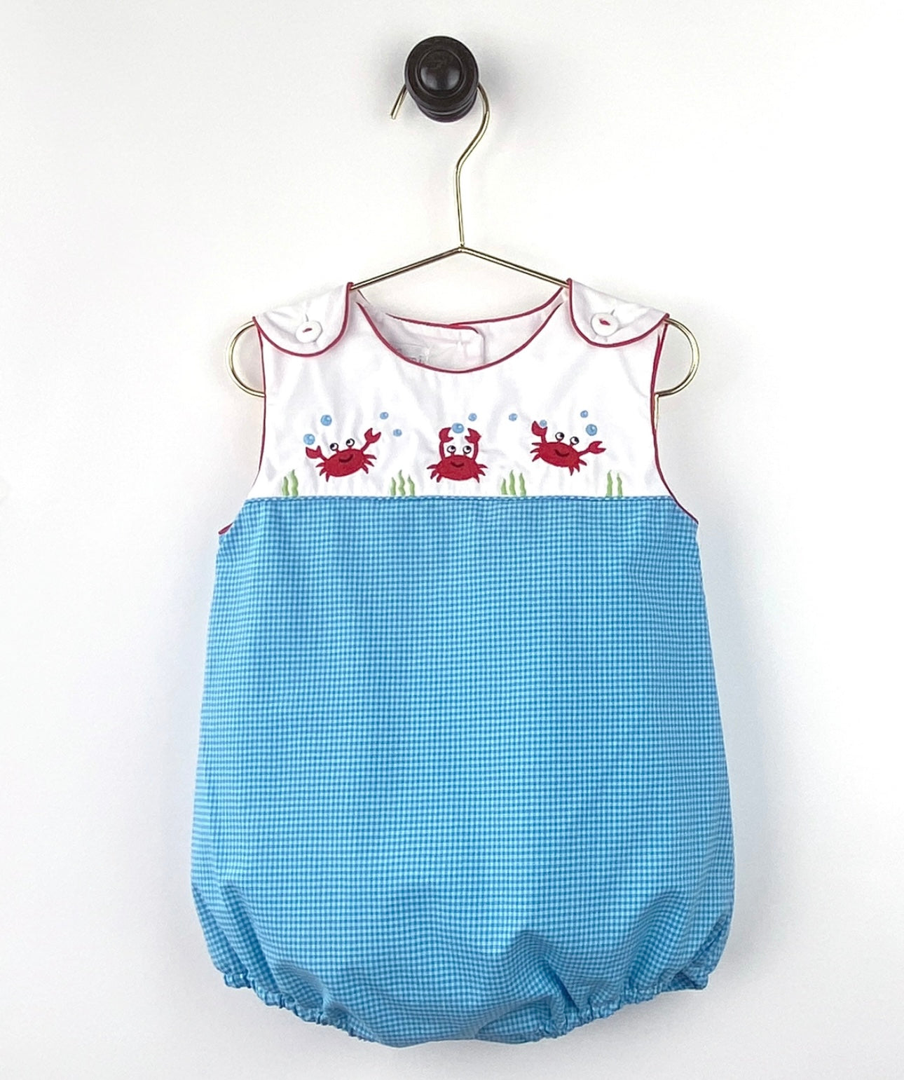 Petit Ami- Bubble with Crab Embroidery