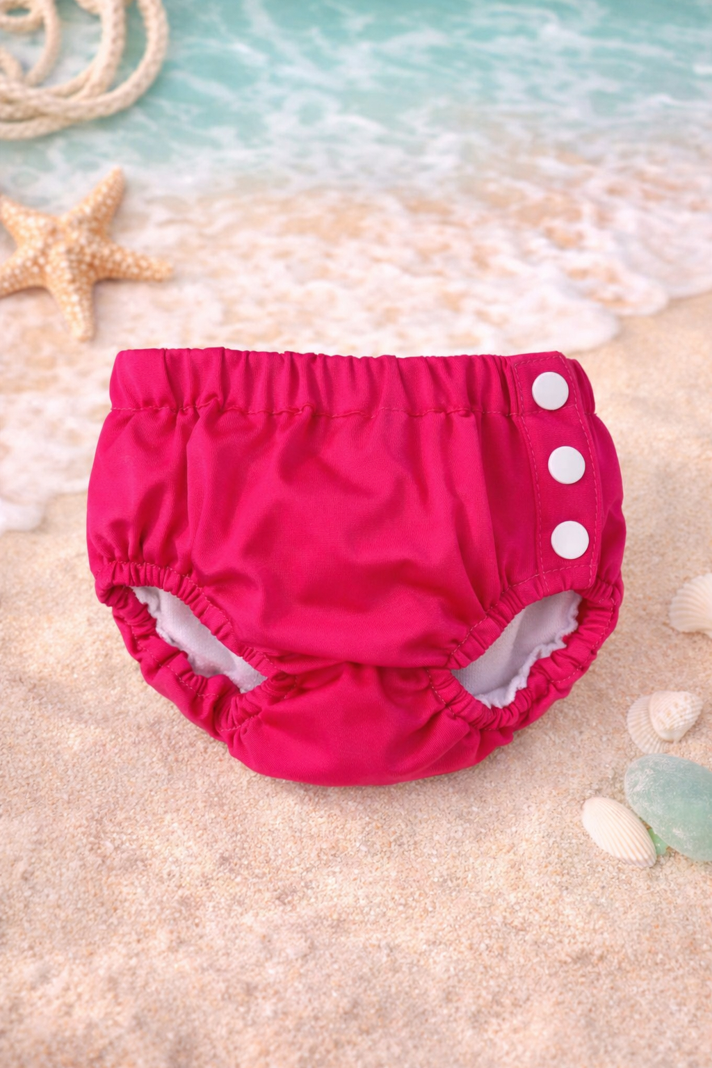 Hot Pink Swim Diaper