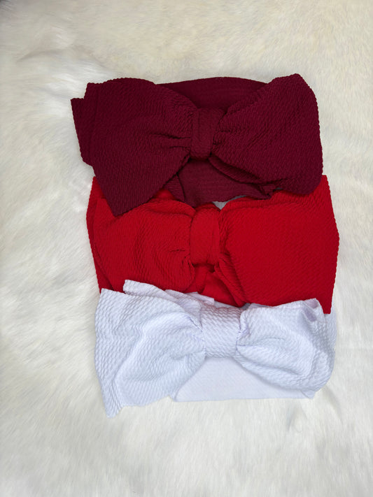 Double Bow Textured Headwrap