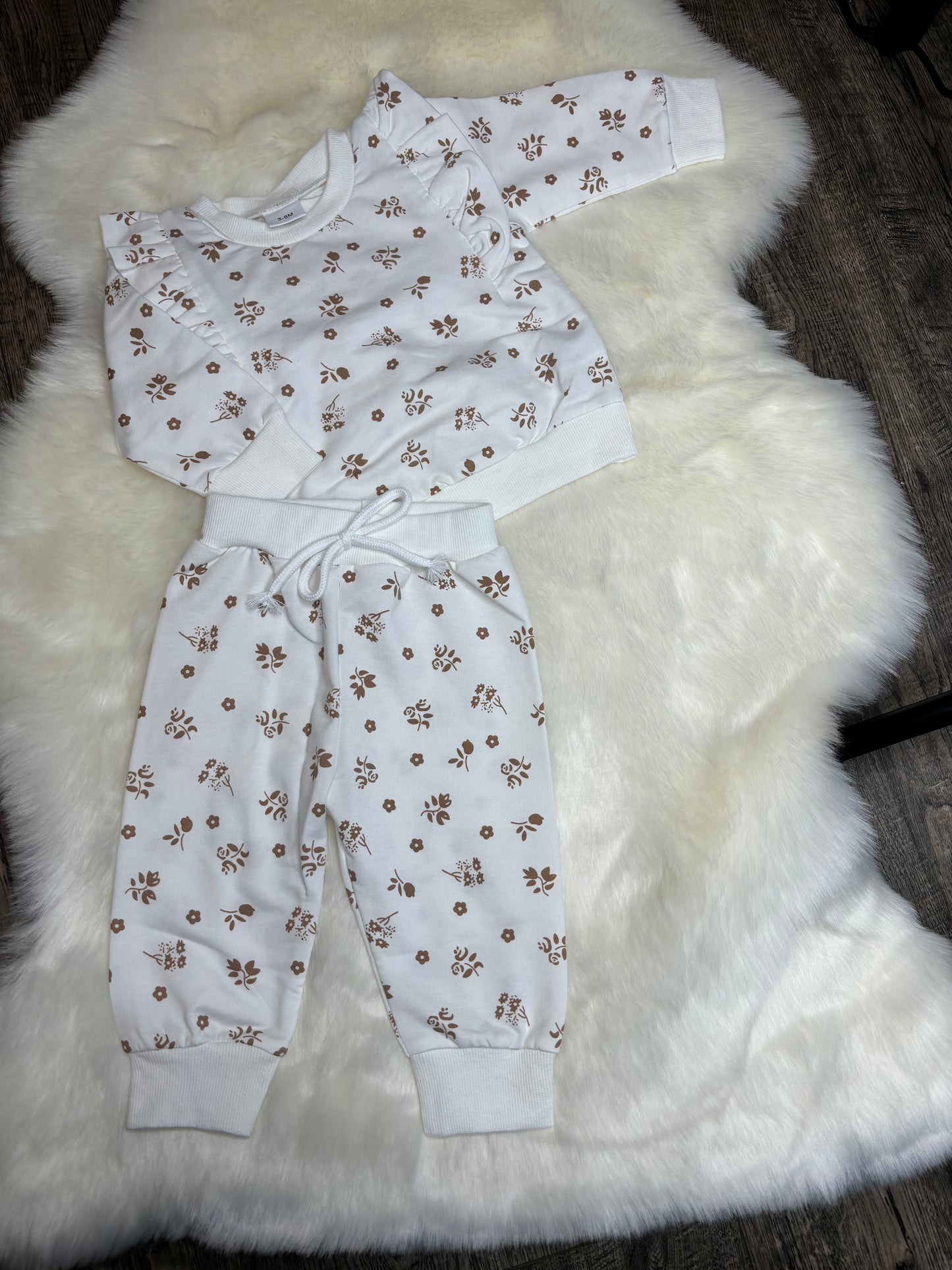 Sweet Baby Ruffle Lounge Set