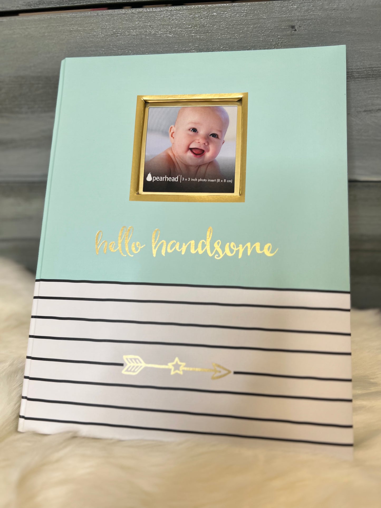 Hello Handsome Baby Book