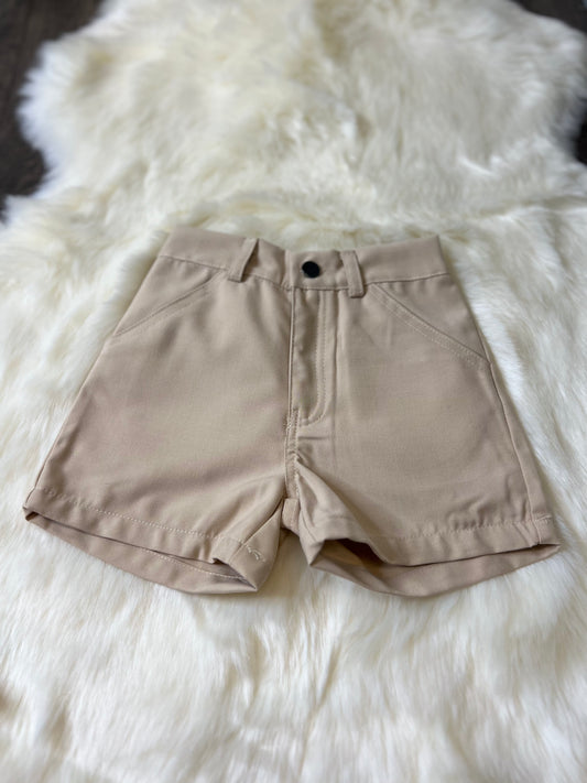 Khaki Boys Shorts