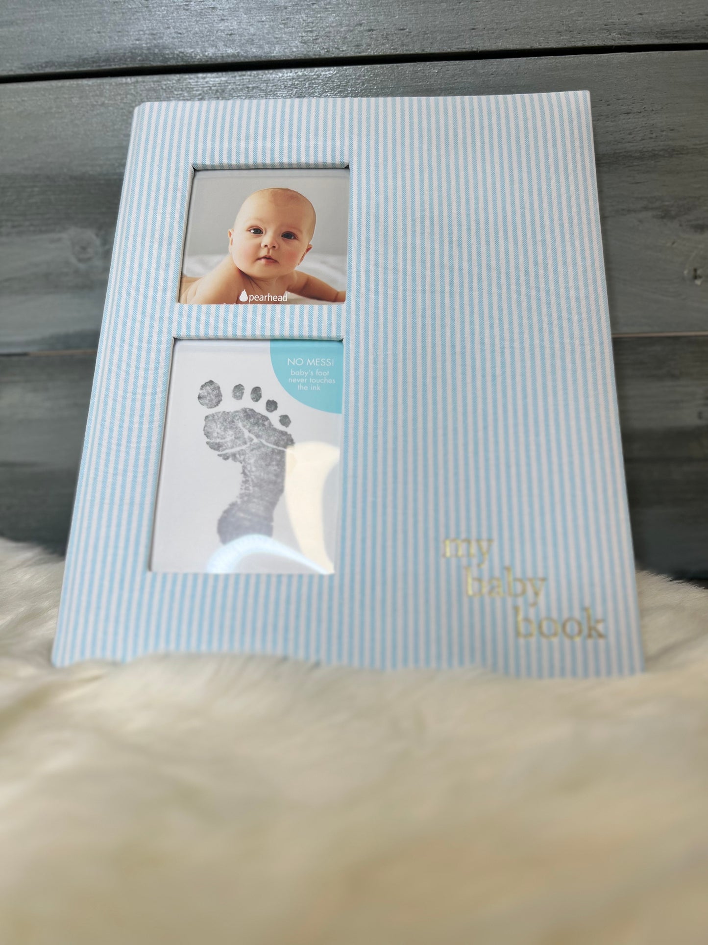 Seersucker Baby Book